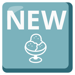 NEW button and Ice cream