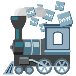 NEW button and Locomotive