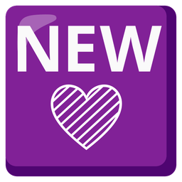 NEW button and Purple heart