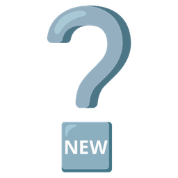 NEW button and Red question mark