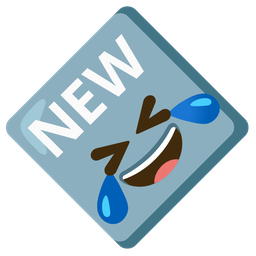 NEW button and Rolling on the floor laughing