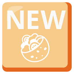 NEW button and Stuffed flatbread