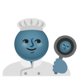 new moon face and cooking