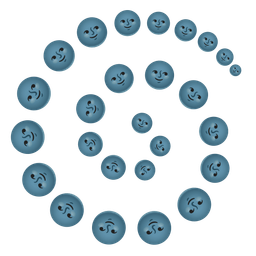 new moon face and cyclone