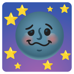 new moon face and woozy face