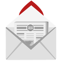 newspaper and love letter