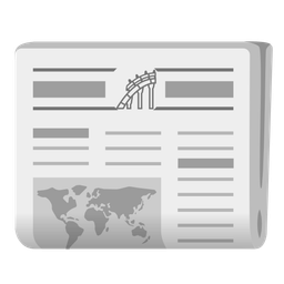 newspaper and roller coaster