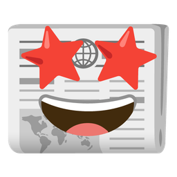 Newspaper and Star-struck