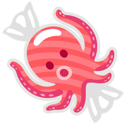 octopus and candy