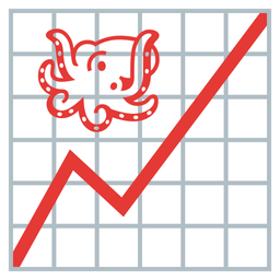 octopus and chart increasing