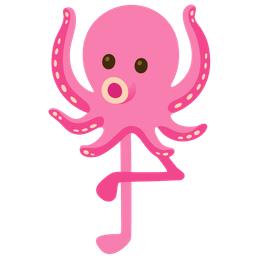 octopus and flamingo