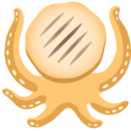 octopus and flatbread