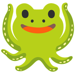 octopus and frog