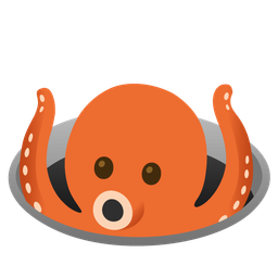 octopus and hole