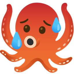 octopus and hot face