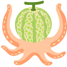 octopus and melon