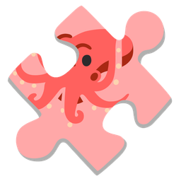 octopus and puzzle piece