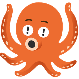 octopus and red exclamation mark