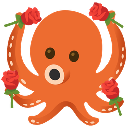 octopus and rose