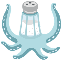 octopus and salt