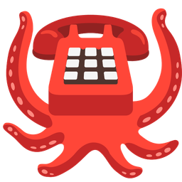 octopus and telephone