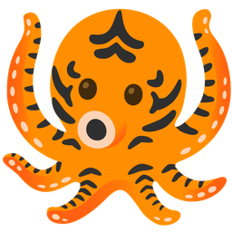 octopus and tiger face