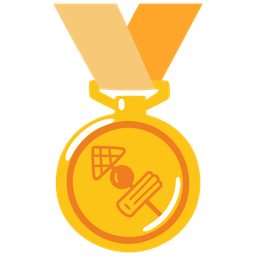 Oden and 1st place medal