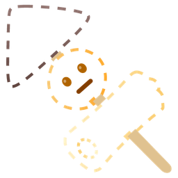 Oden and Dotted line face