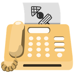 Oden and Fax machine