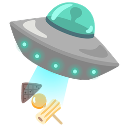 Oden and Flying saucer