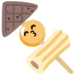 Oden and Kissing face with smiling eyes