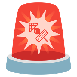 Oden and Police car light