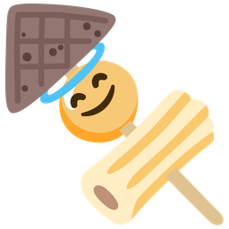 Oden and Smiling face with halo