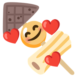 Oden and Smiling face with hearts