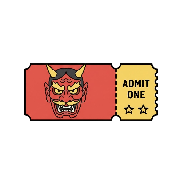 Ogre and Admission tickets