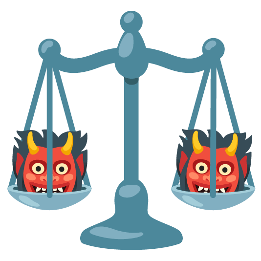 ogre and balance scale