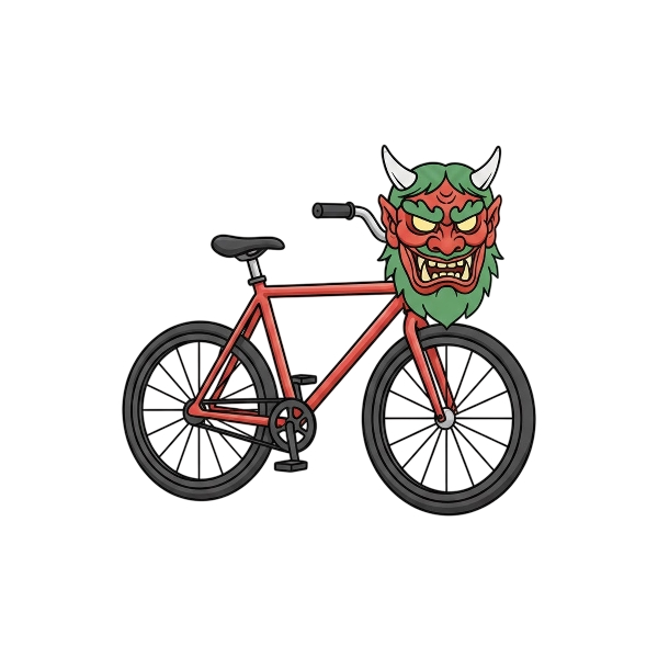 Ogre and Bicycle