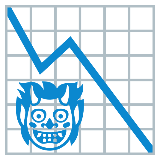 ogre and chart decreasing