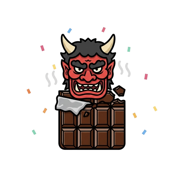 Ogre and Chocolate bar