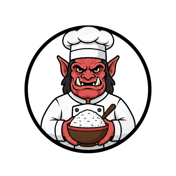 Ogre and Cooked rice