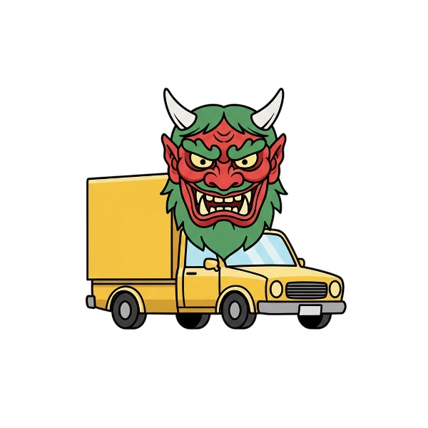 Ogre and Delivery truck