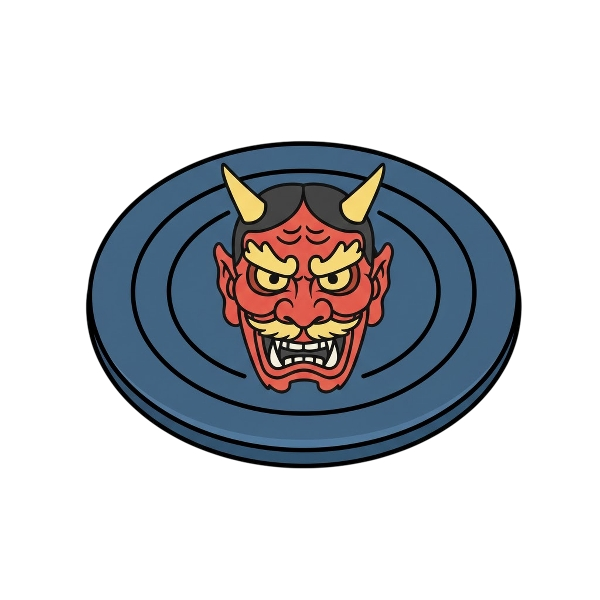 Ogre and Flying disc