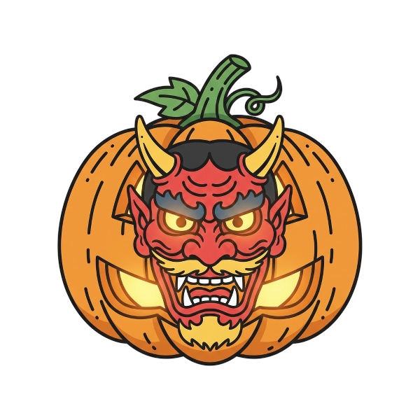 Ogre and Jack-o-lantern