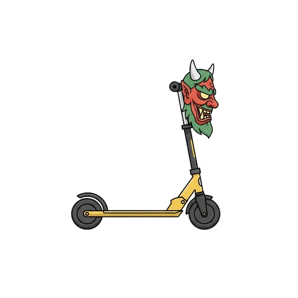 Ogre and Kick scooter