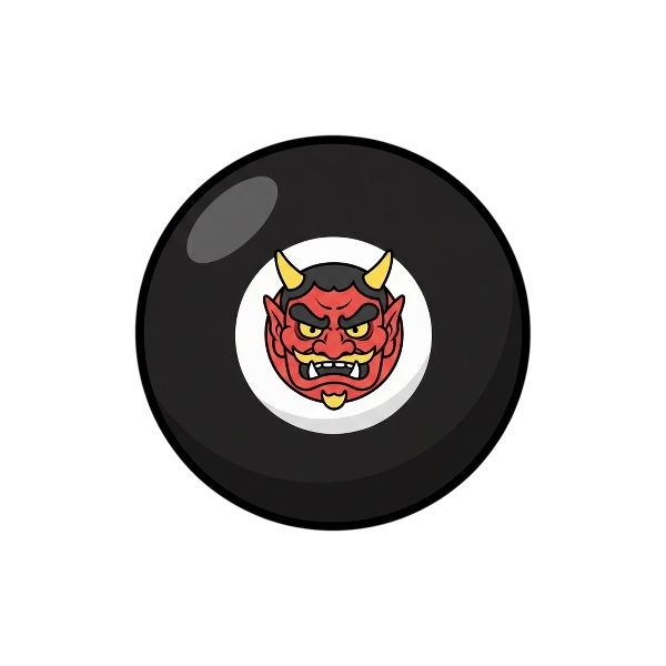 Ogre and Pool 8 ball