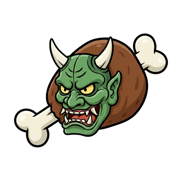 Ogre and Poultry leg