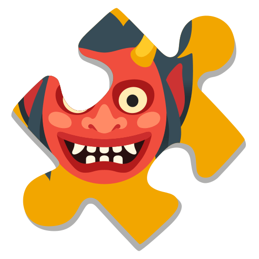 ogre and puzzle piece