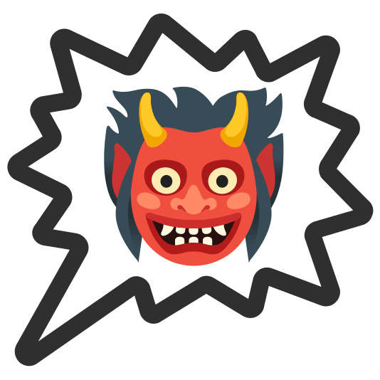 ogre and right anger bubble