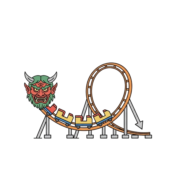 Ogre and Roller coaster