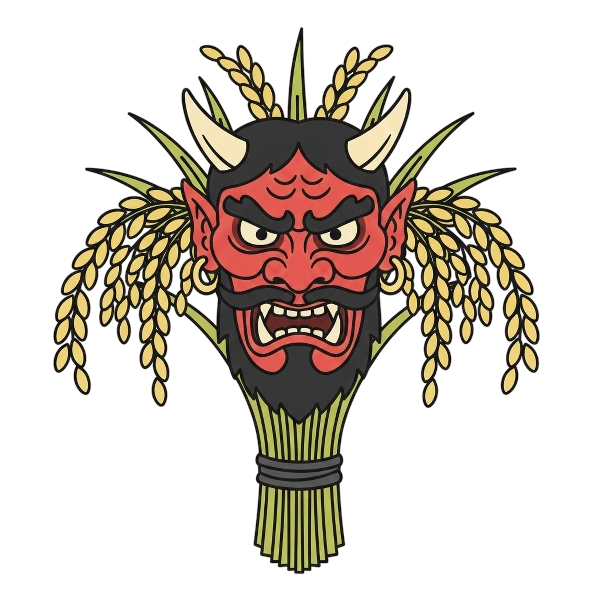 Ogre and Sheaf of rice